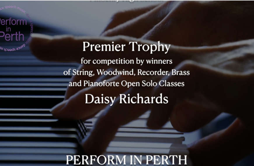 Trophies and Awards at Perform in Perth 2022